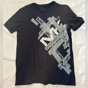 Michael Kors Black Graphic Tee